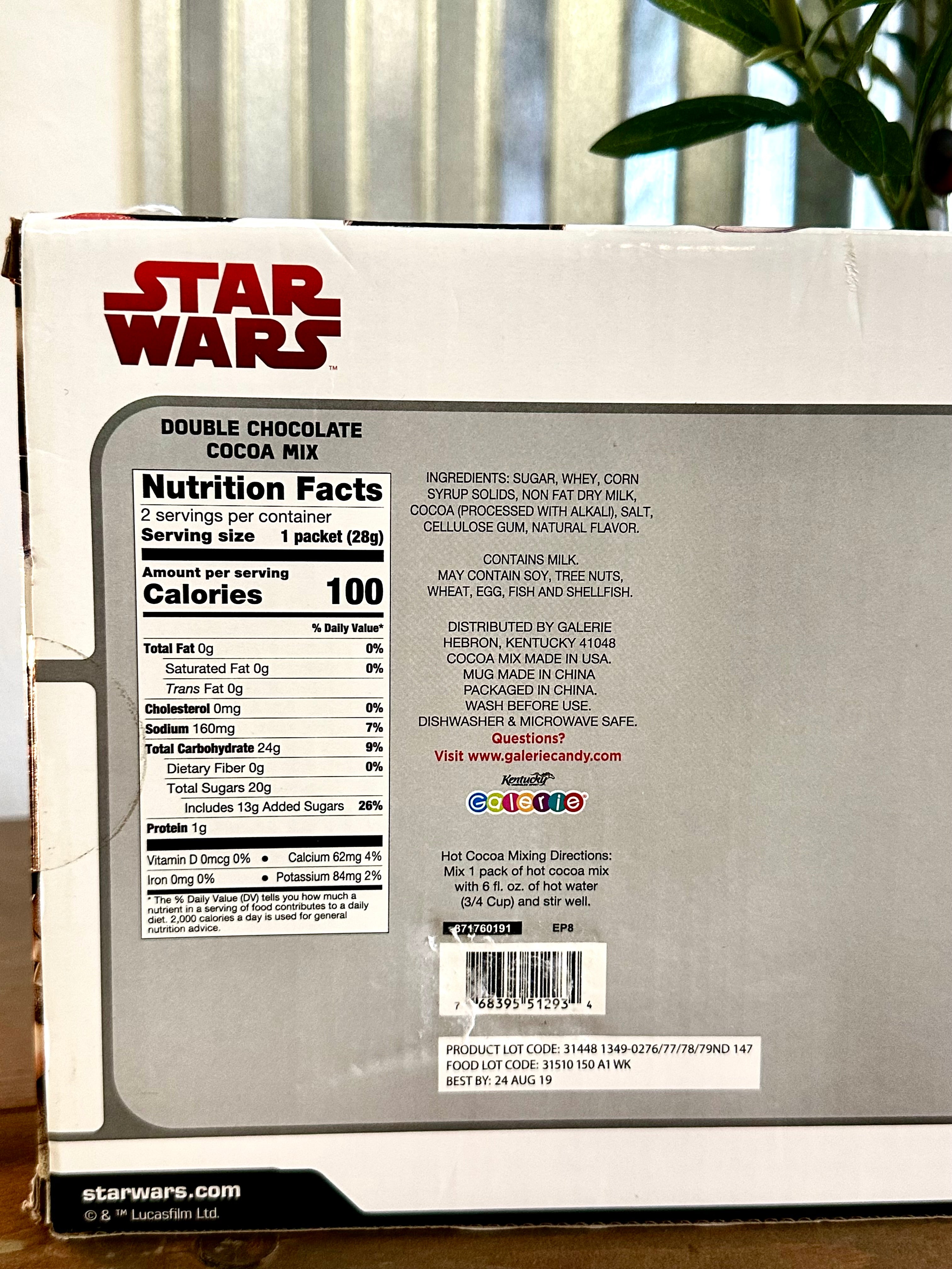 Star Wars Mug & Cocoa Mix Gift Set