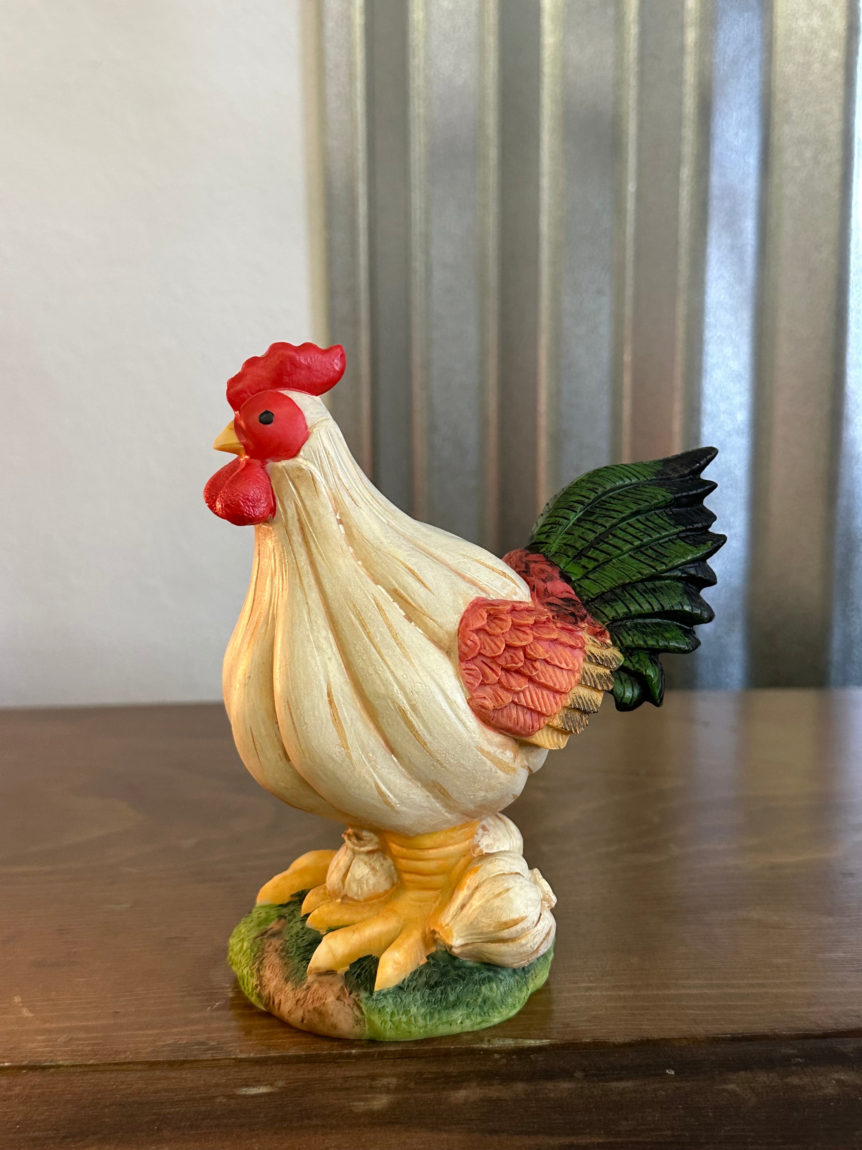 Rustic Rooster Figurine