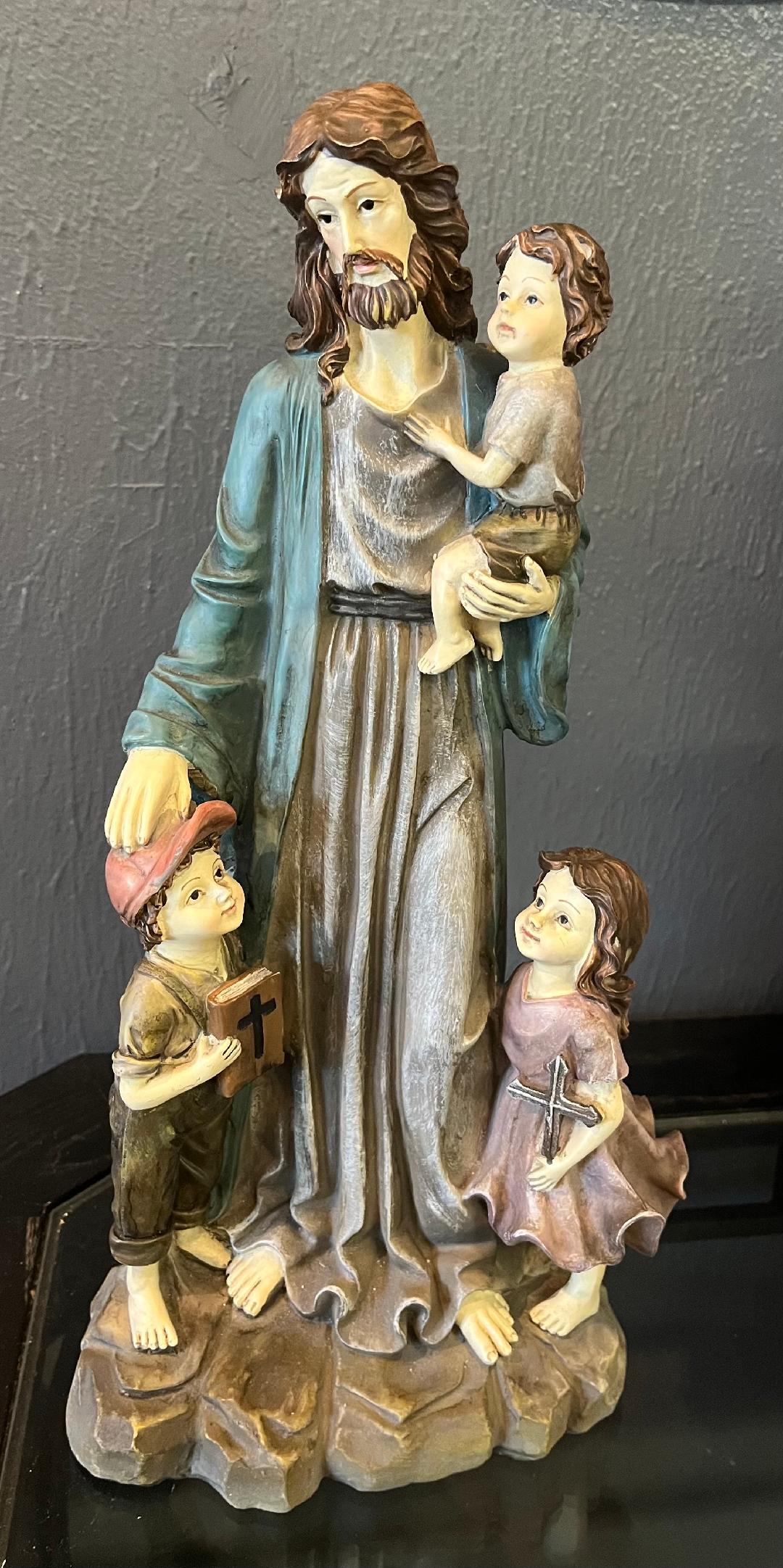 Jesus Watches Over Children