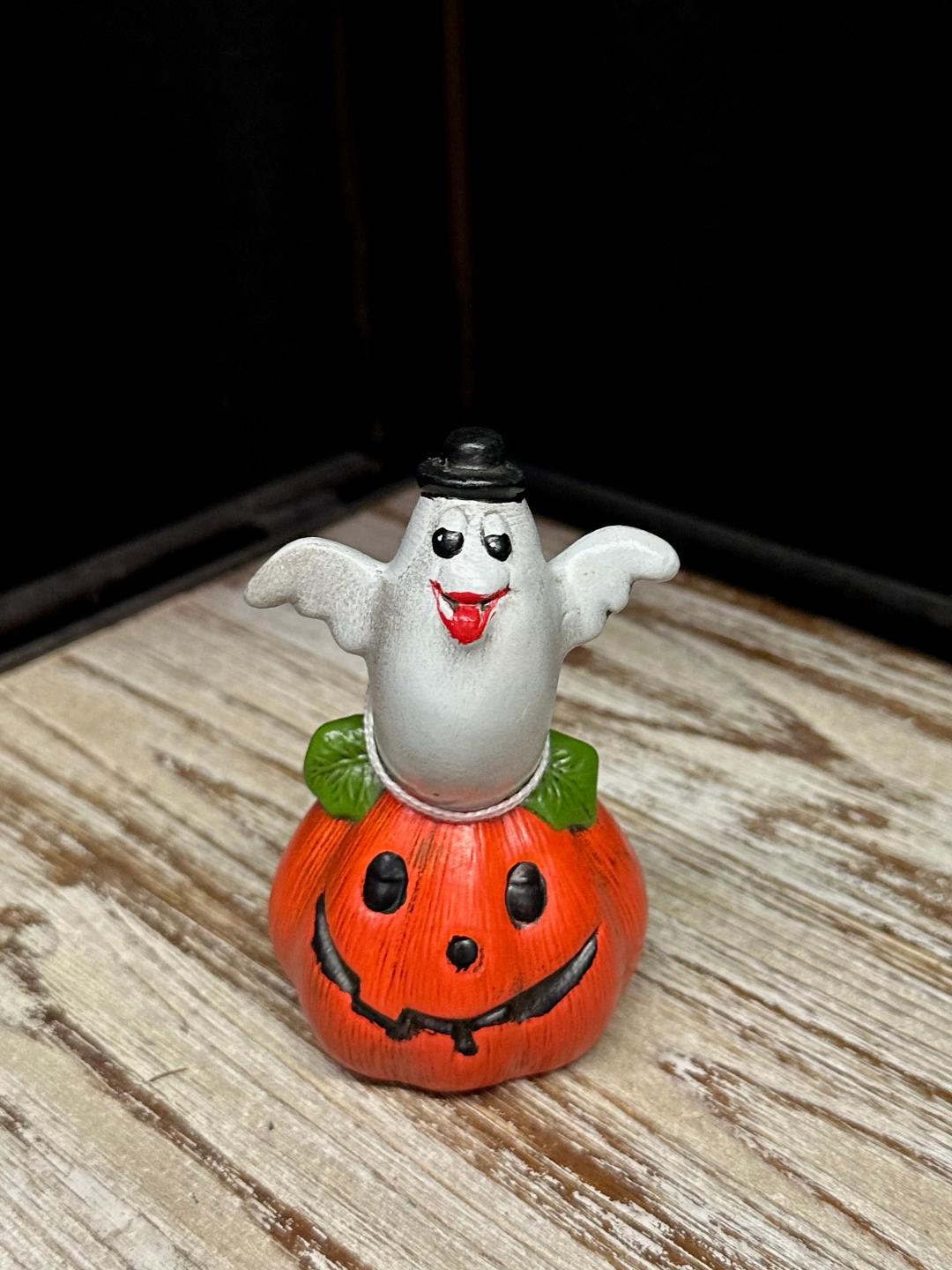 Ghost on a Pumpkin
